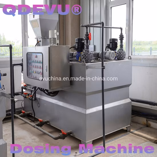 Количественное оборудование для подачи раствора полимера, промышленное дозирующее устройство для химикатов